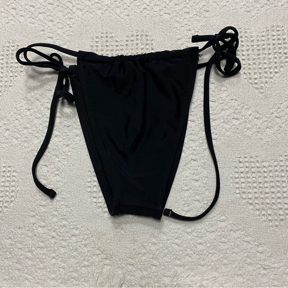 SHEIN Ruched Bikini Bottoms (M)